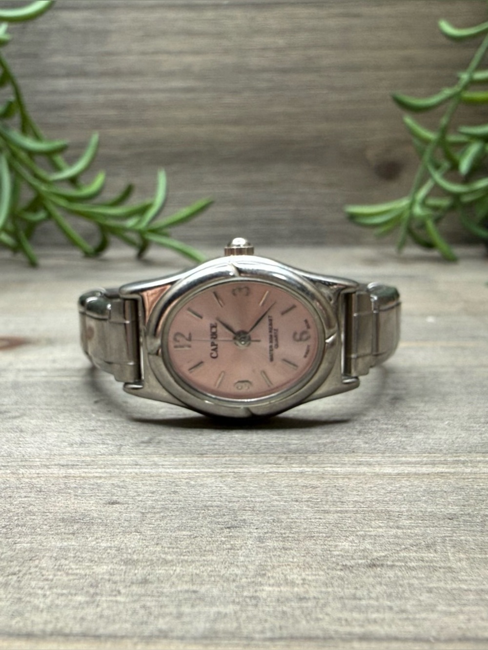 Silver Italian Charm Watch